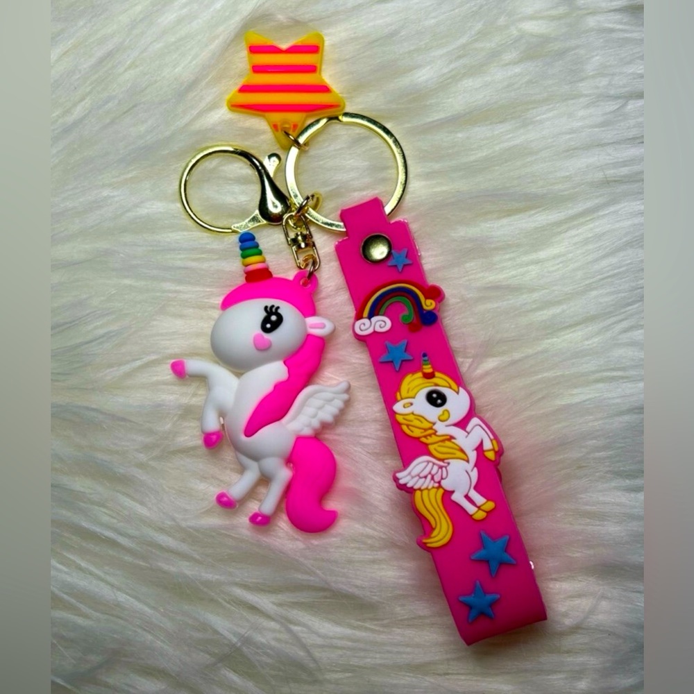 New Toddler/Kids Unicorn Keychain/Wristlet